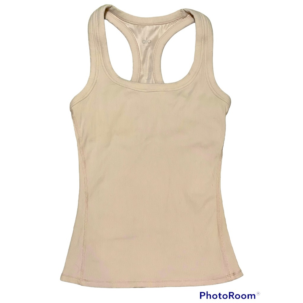 ALO Yoga Rib Support Tank in Nectar - XS